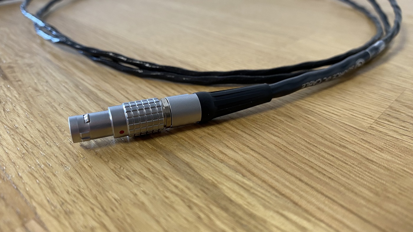 Nordost Qsource Lemo DC 5,5 mm x 2,5 mm High-End Audio napájecí kabel 2 m