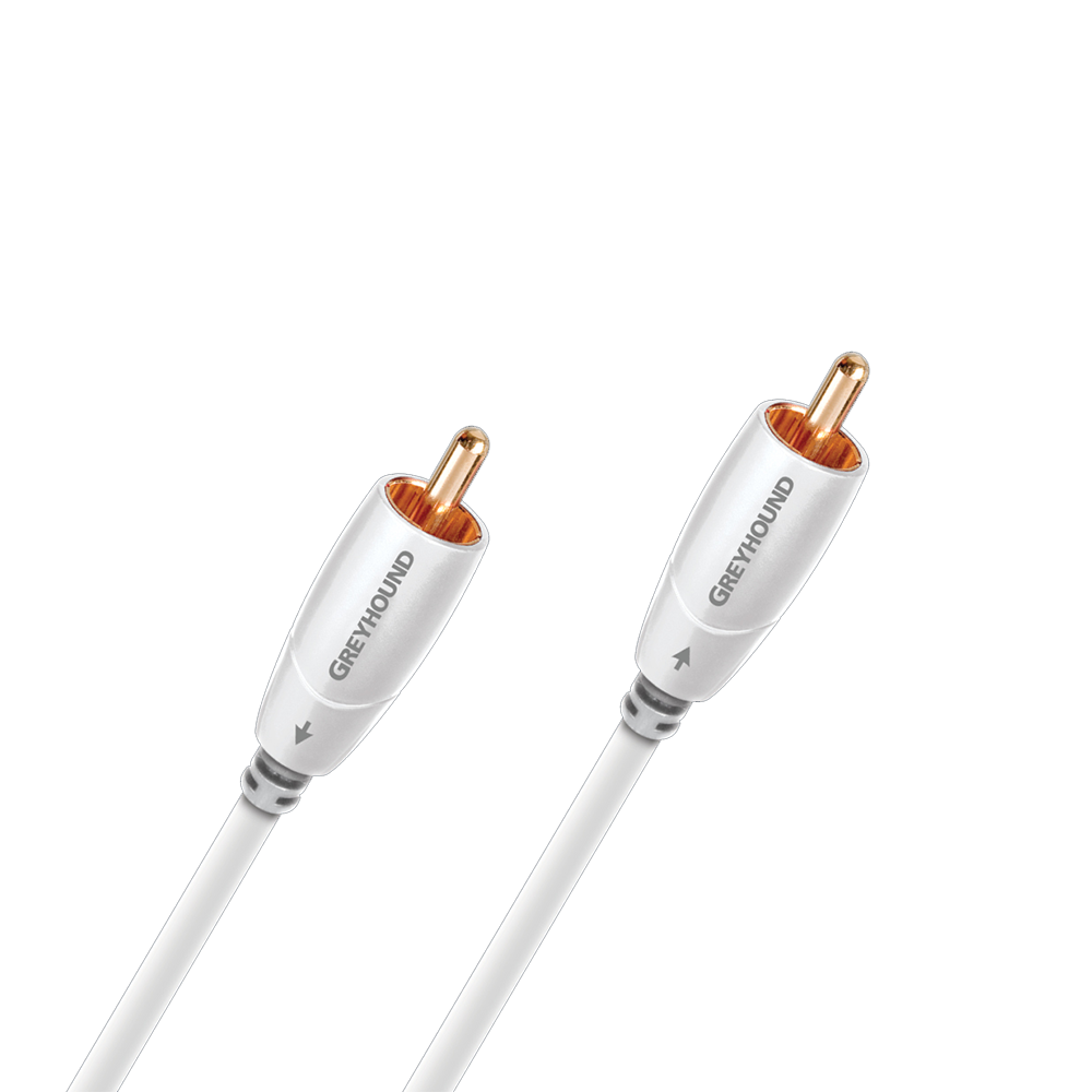 Audioquest Greyhound High-End Audio subwooferový kabel 2 m