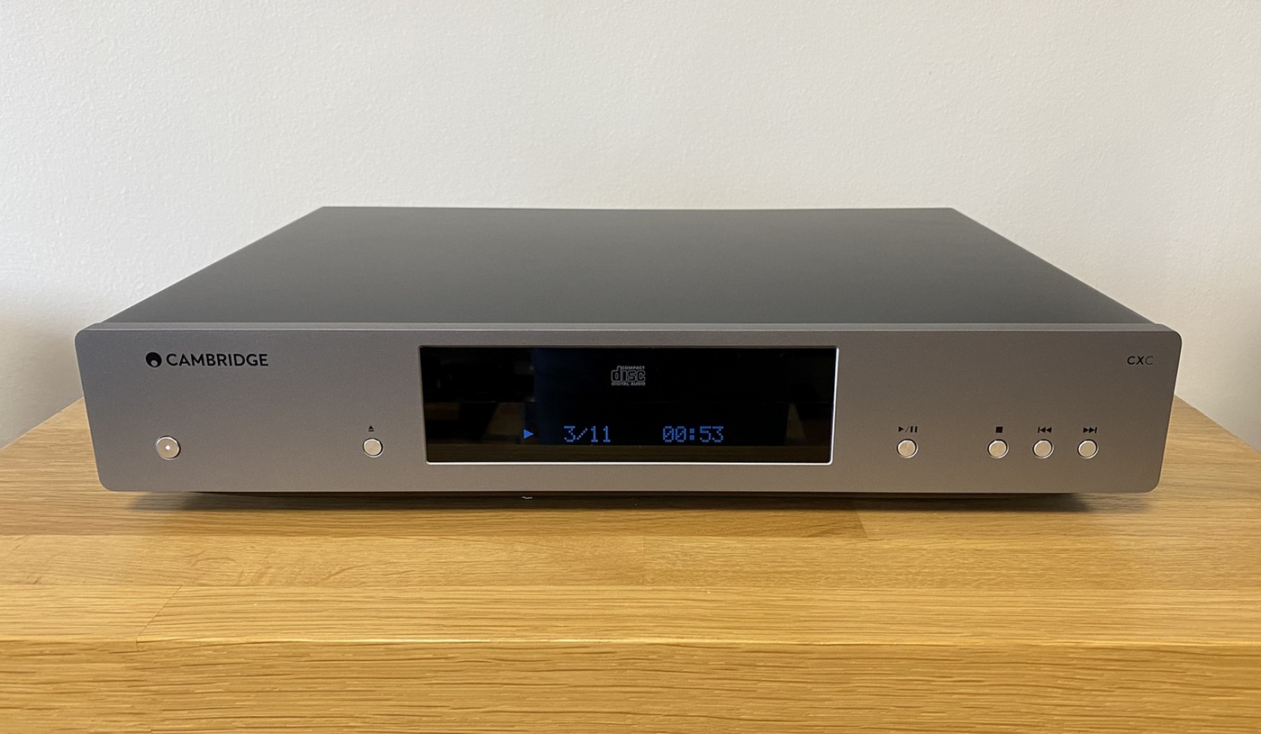 Cambridge Audio CXC v2 Hi-Fi Audio CD transport lunární šedá