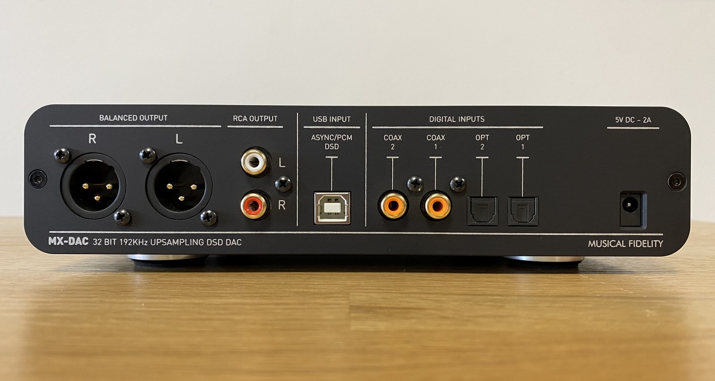 Musical Fidelity MX-DAC High-End Audio převodník černý