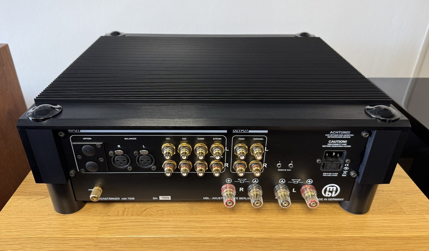 MBL 7008 High-End referenční integrovaný zesilovač