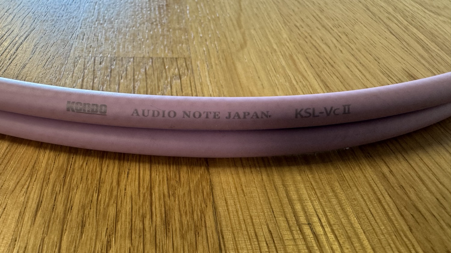 Kondo Audio Note KSL-Vc II high-endový RCA kabel 1 m