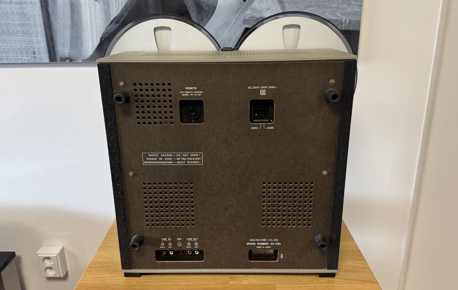 Akai GX-620 nádherný cívkový magnetofon ve sbírkovém stavu
