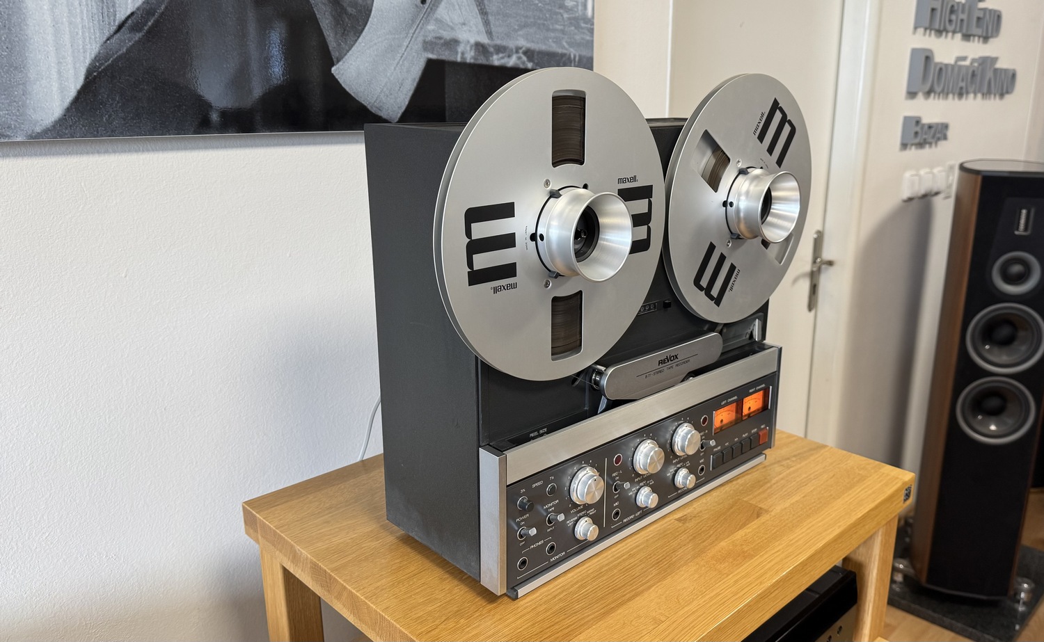 Revox B 77 krásný cívkový magnetofon ve výborném stavu