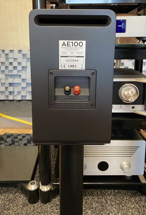 Acoustic Energy AE100 Hi-Fi Audio regálové/stojanové repro/reproduktory/reprosoustavy černé