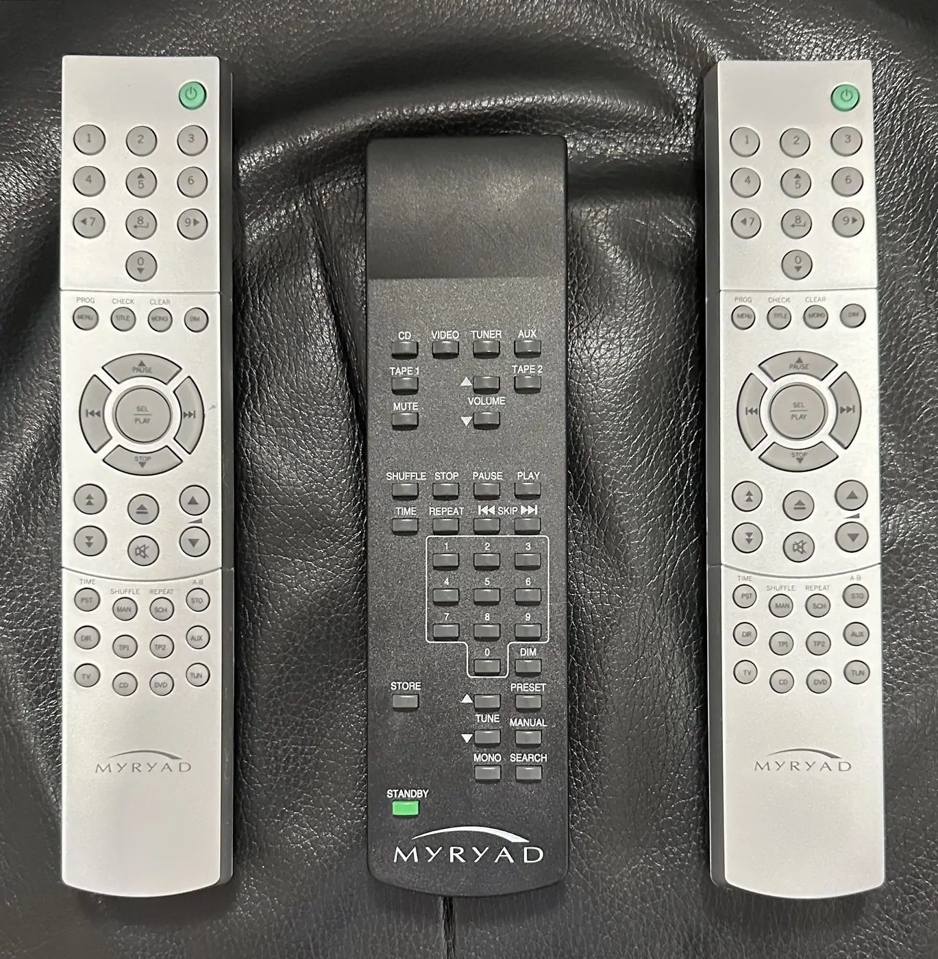 MYRYAD Cameo High-End Audio set - integrovaný zesilovač, CD přehrávač a tuner stříbrná