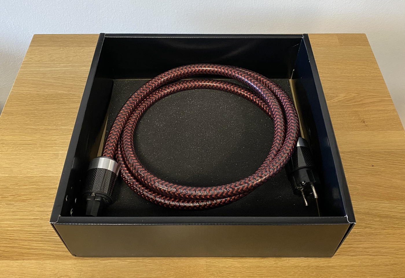 Acrolink 7N-PC9300 MEXCEL High-End Audio napájecí kabel C15 2 m