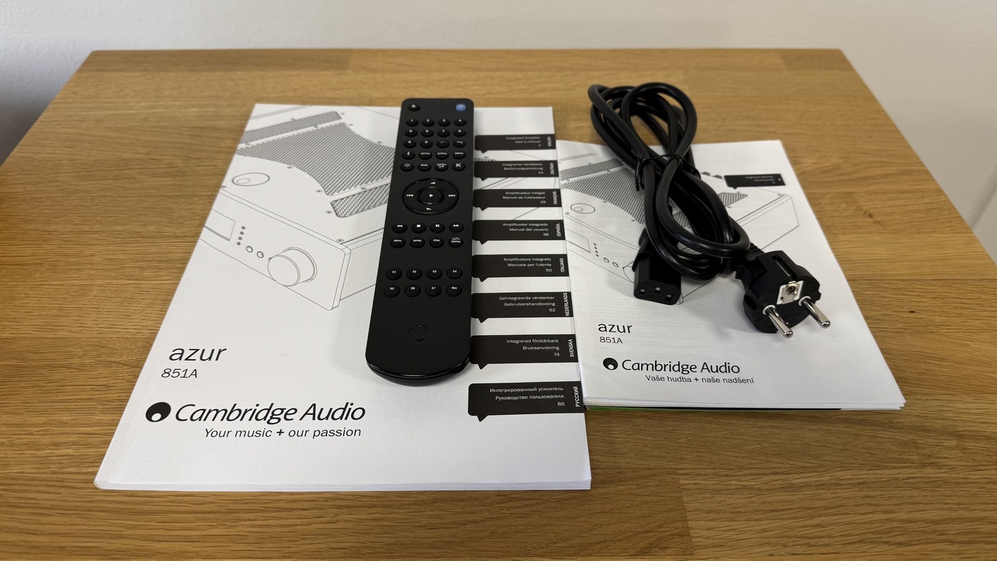 Cambridge Audio Azur 851A integrovaný zesilovač stříbrný
