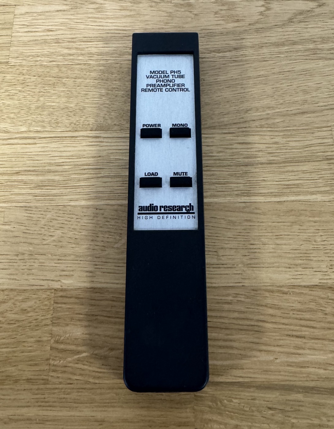 Audio Research PH5 High-End Audio lampový gramofonový předzesilovač černý