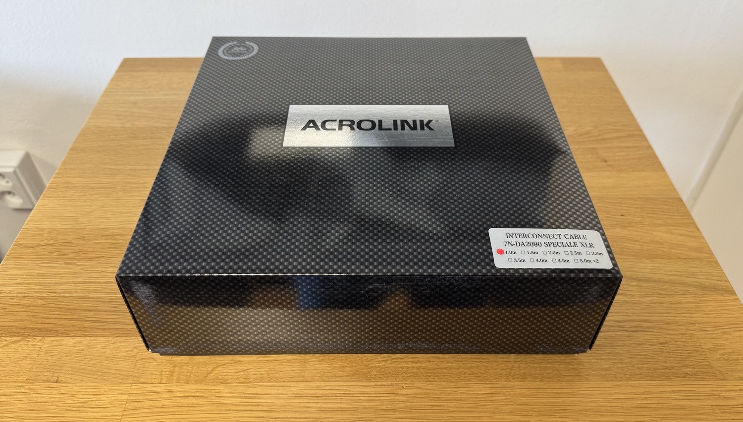Acrolink 7N-DA2090 Speciale high-endový XLR kabel v délce 1 m