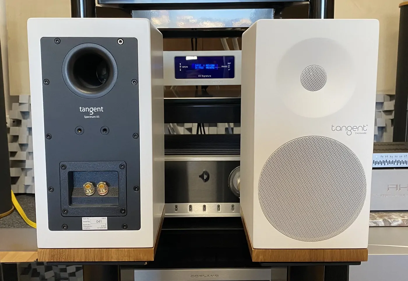 Tangent Spectrum X5 Hi-Fi Audio regálové/stojanové repro/reproduktory/reprosoustavy bílé
