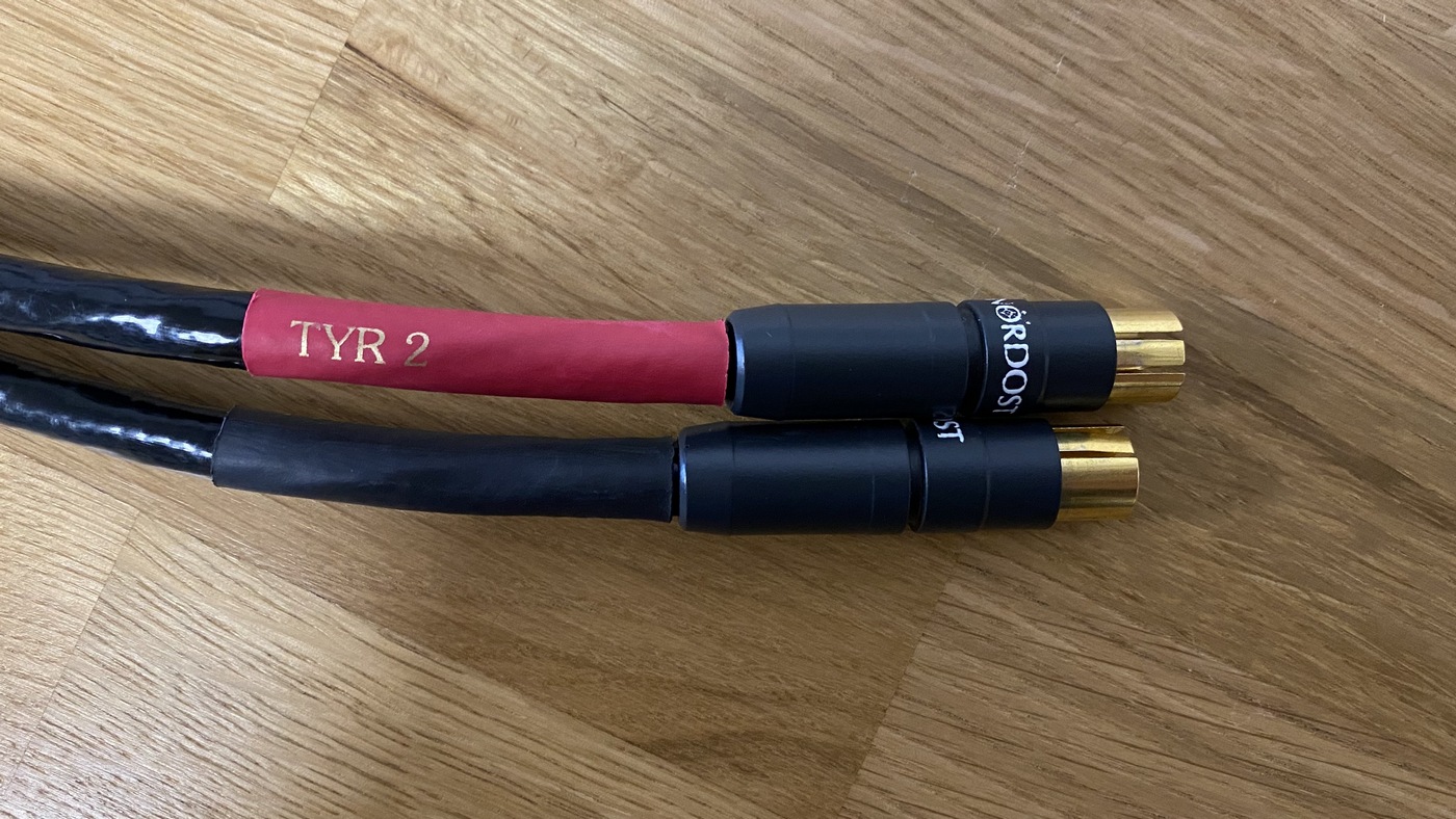 Nordost Tyr 2 High-End Audio analogový RCA kabel 1 m