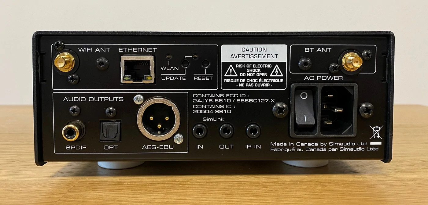 Moon MIND 2 High-End Audio síťový přehrávač/streamer černý