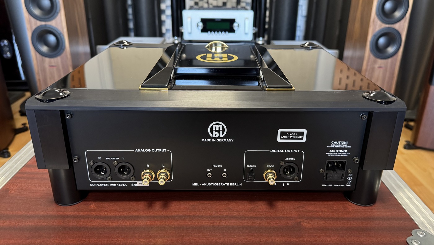 MBL 1531A High-End Audio referenční CD přehrávač-transport