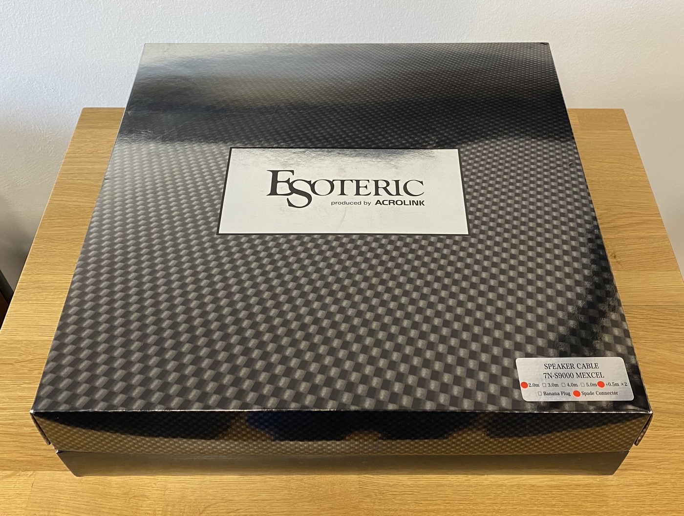 Acrolink 7N-S9000 MEXCEL High-End Audio repro/reproduktorový kabel 2 m