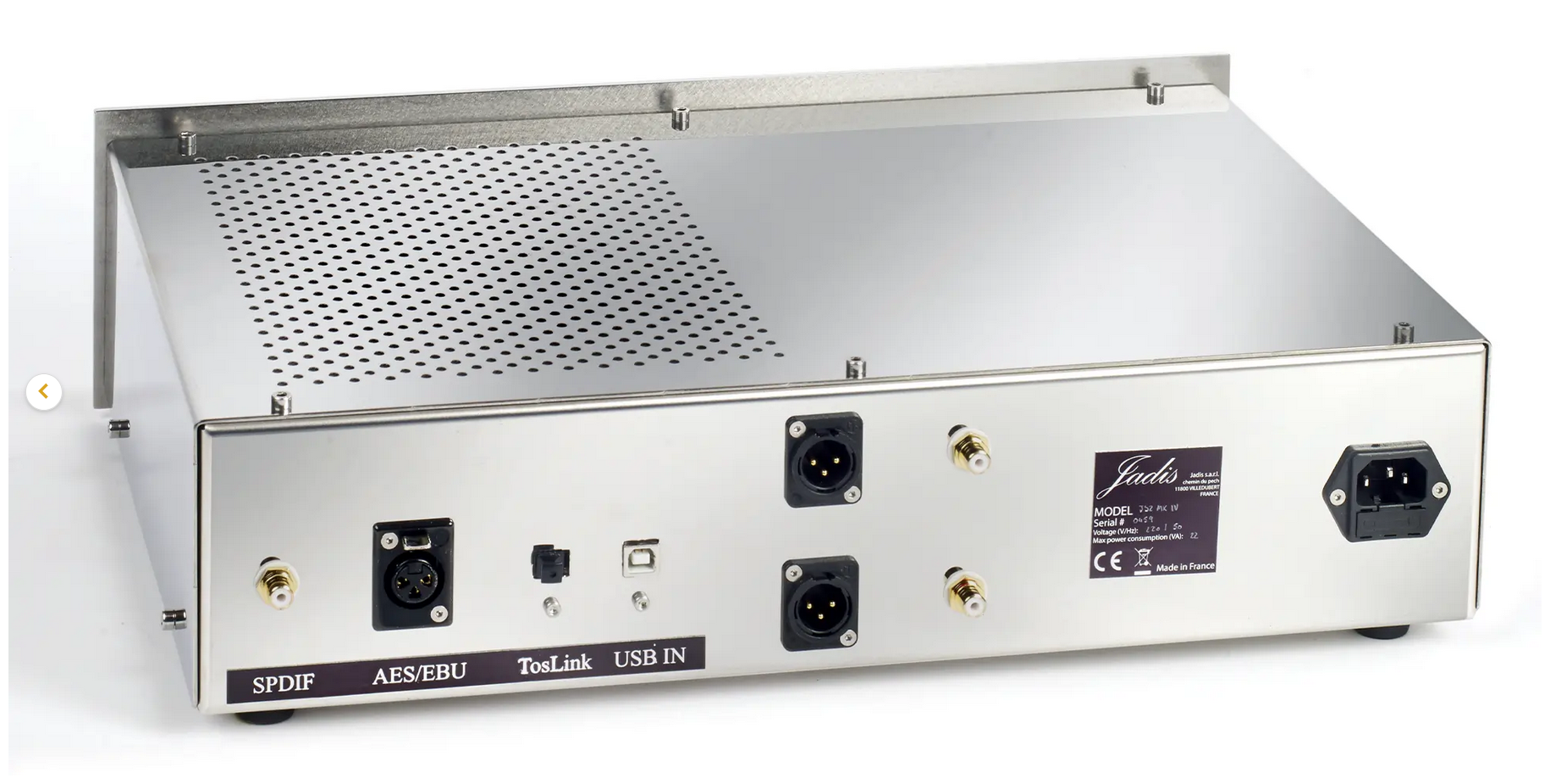 Jadis JS2 MkIV DAC High-End Audio D/A převodník
