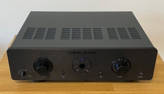 Copland CSA 100 High-End Audio integrovaný zesilovač, phono/gramofonový MM předzesilovač a převodník/DAC černý