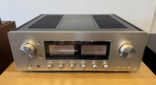 Luxman L-509f High-End Audio integrovaný zesilovač včetně MM/MC předzesilovače zlatý
