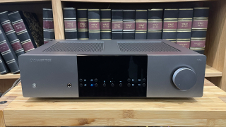 Cambridge Audio EXA100 High-End Audio integrovaný zesilovač, DAC lunární šedá